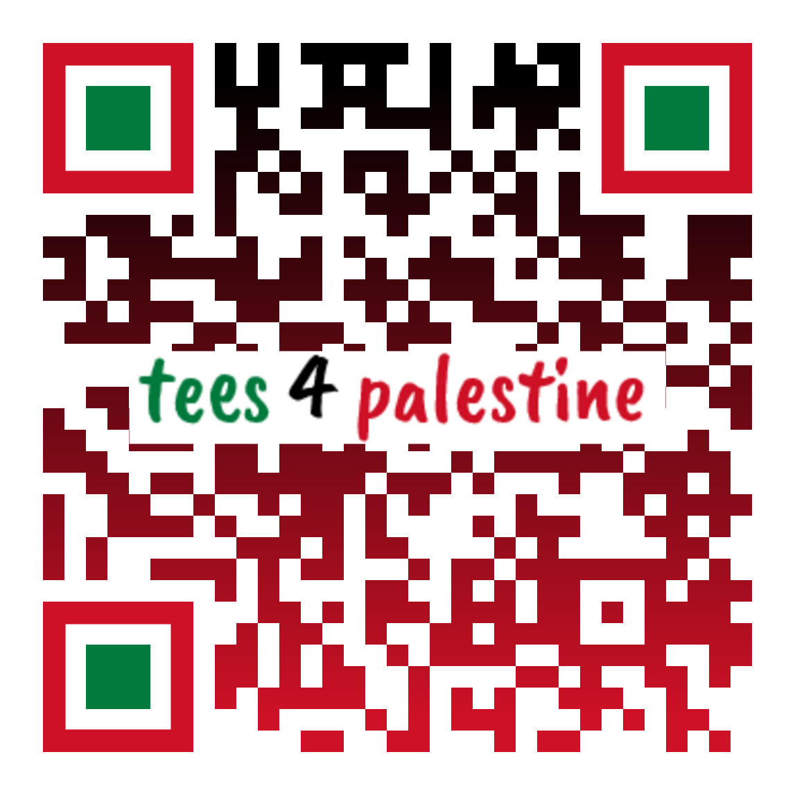 QR Code for tees4palestine.org
